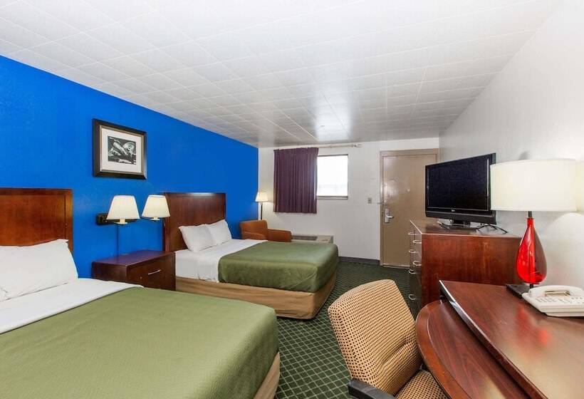 스탠다드 룸 더블 침대 2개, Travelodge By Wyndham Great Bend