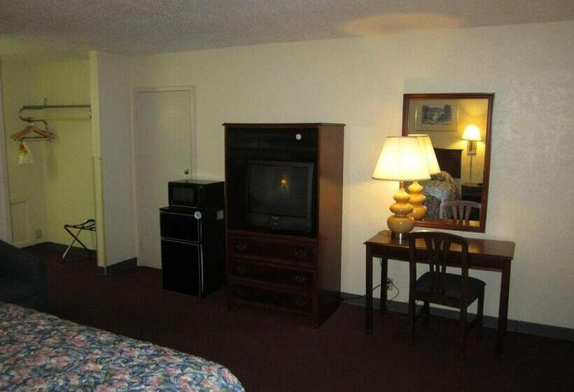 身障者適用キングサイズベッドルーム, Studio 6 Lake Jackson, Tx