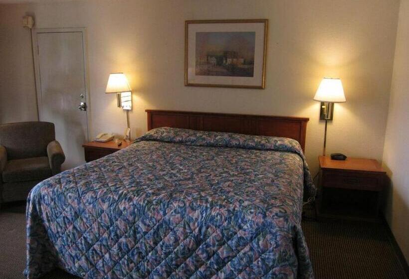 身障者適用キングサイズベッドルーム, Studio 6 Lake Jackson, Tx