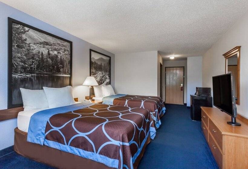 Номер Стандарт 2 Двуспальные Кровати, Super 8 By Wyndham Cobleskill Ny