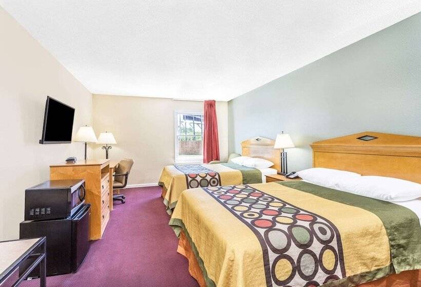 2ダブルベッドのスタンダードルーム, Super 8 By Wyndham Manning
