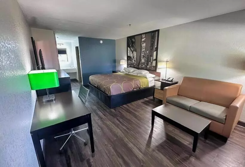 身障者適用キングサイズベッドルーム, Super 8 By Wyndham Prattville Montgomery