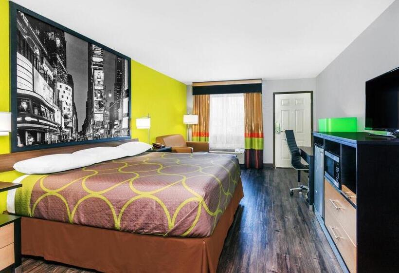 Люкс Deluxe Кровать Кинг, Super 8 By Wyndham Prattville Montgomery