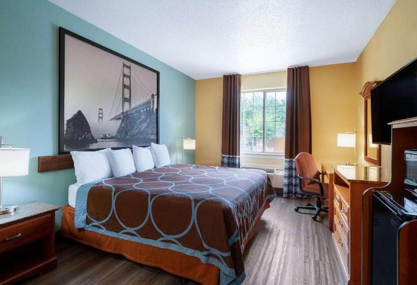 غرفة قياسية سرير كينج, Super 8 By Wyndham Salisbury