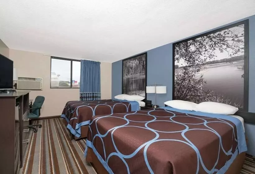 Standard-huone 2 Parivuodetta, Super 8 By Wyndham Willmar