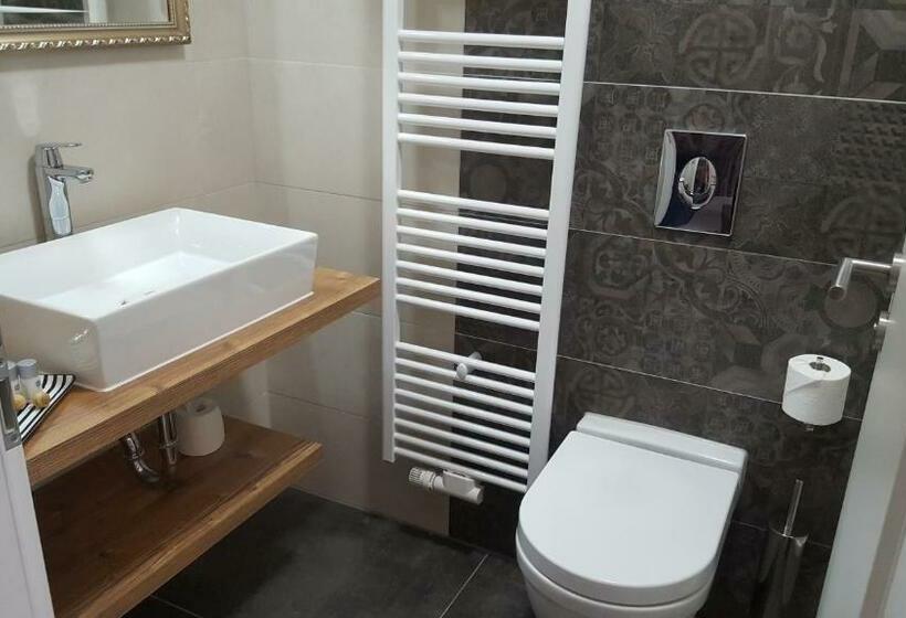 带城市景观的套间, Novel