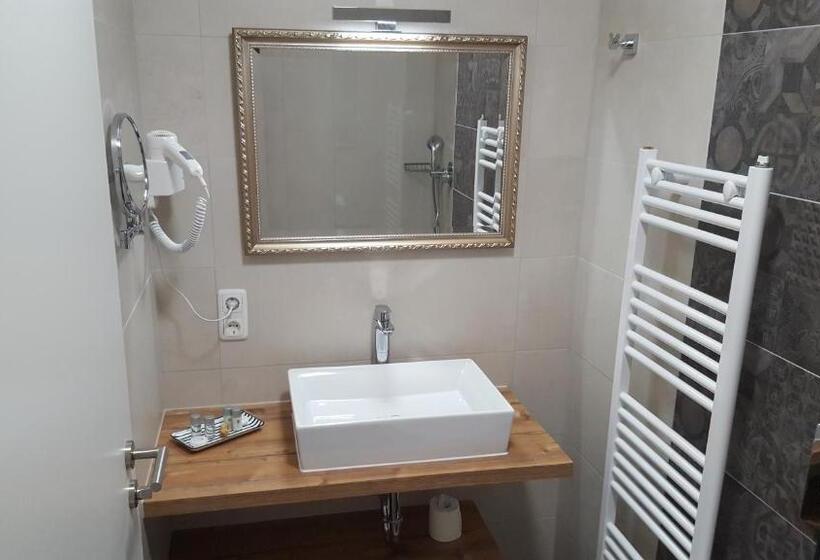 带城市景观的套间, Novel