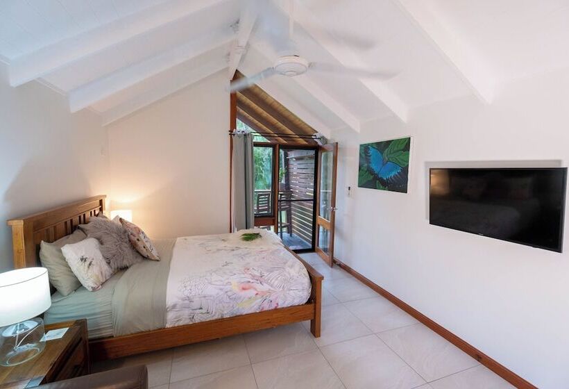 סטודיו סטנדרט מיטה זוגית, Airlie Beach Eco Cabins   Adults Only