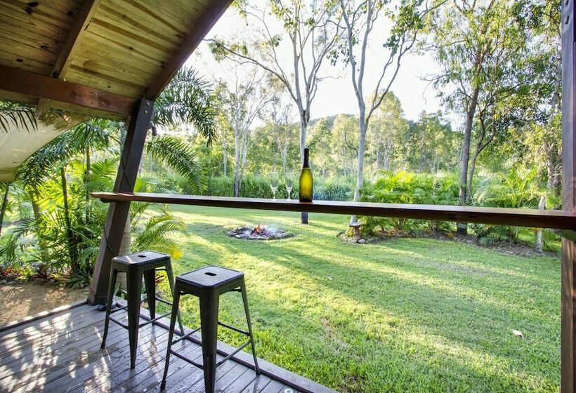 סטודיו סטנדרט מיטה זוגית, Airlie Beach Eco Cabins   Adults Only