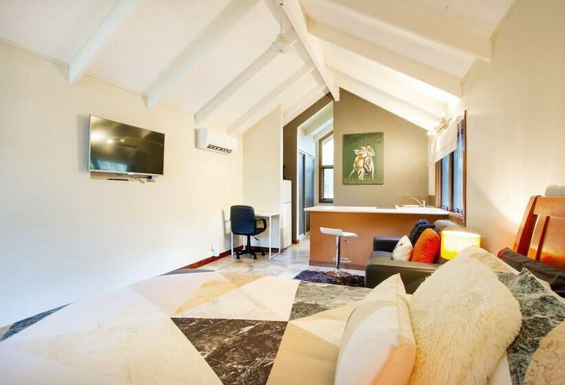 סטודיו סטנדרט מיטה זוגית, Airlie Beach Eco Cabins   Adults Only