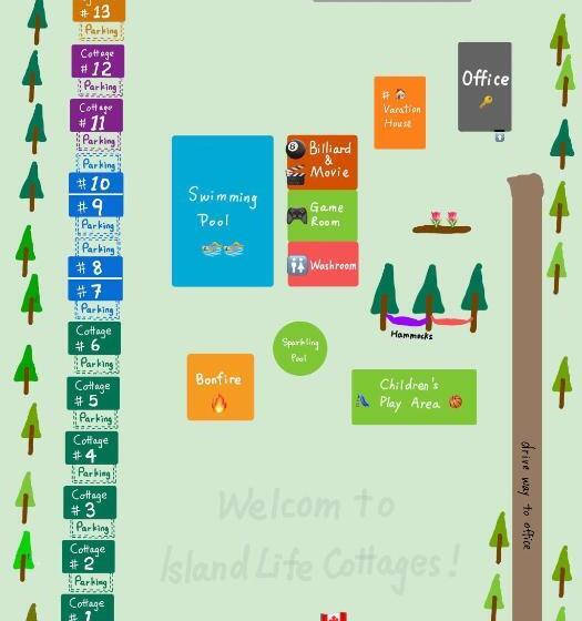 1间卧室的房子, Island Life Cottages