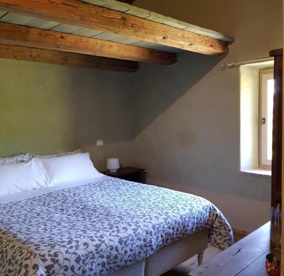 标准房带园景, Terraluna Country House San Leo   San Marino