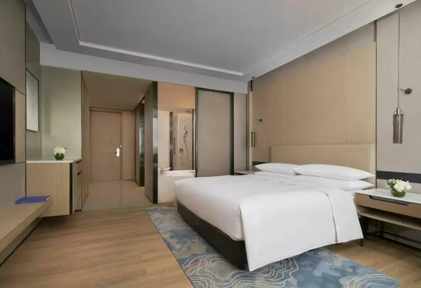 キングサイズベッドのスーペリアルーム, Fuzhou Marriott Hotel Riverside
