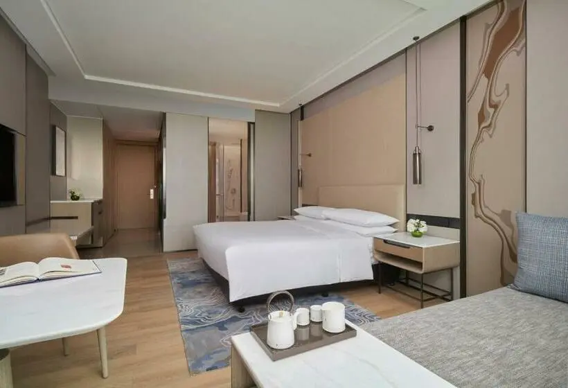 キングサイズベッドのスーペリアルーム, Fuzhou Marriott Hotel Riverside