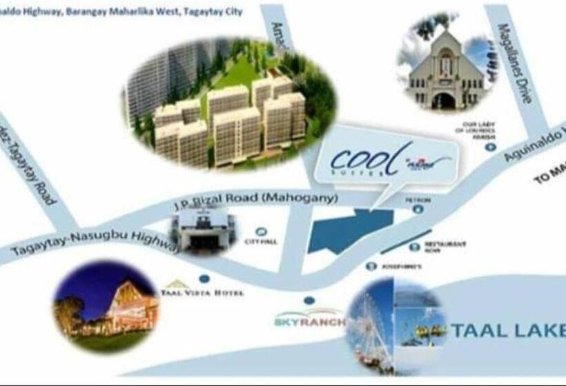 آپارتمان 1 خوابه با تراس, R&a Staycation At Wind Residence