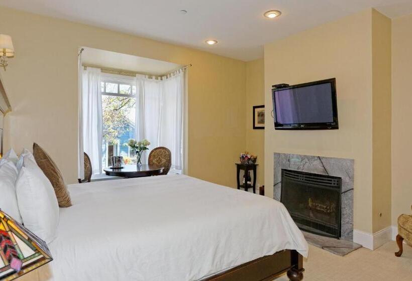 غرفة قياسية سرير كينج, The Gables Inn Sausalito