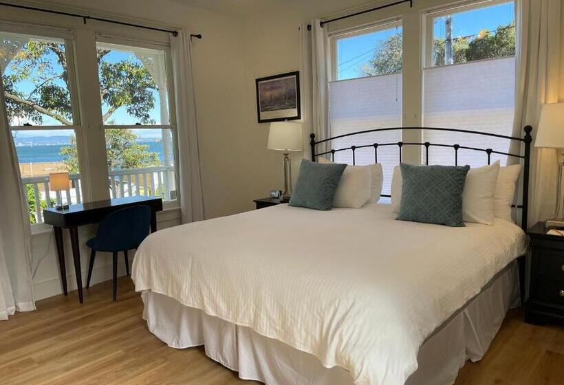 غرفة قياسية سرير كينج, The Gables Inn Sausalito