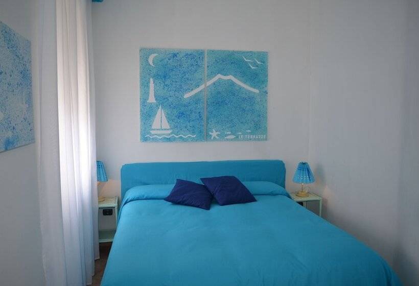 침실1개 아파트 발코니 바다 전망, Residence Le Terrazze