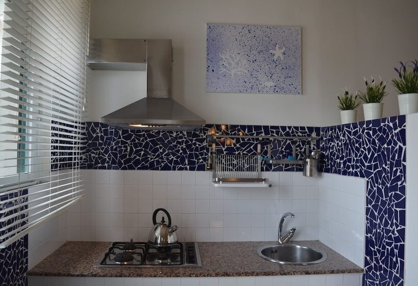 침실1개 아파트 발코니 바다 전망, Residence Le Terrazze