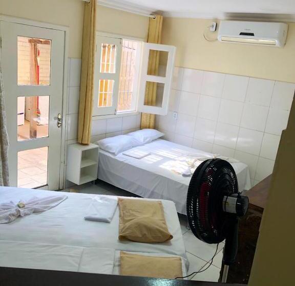 غرفة عائلية, Riacho Do Recanto Pousada