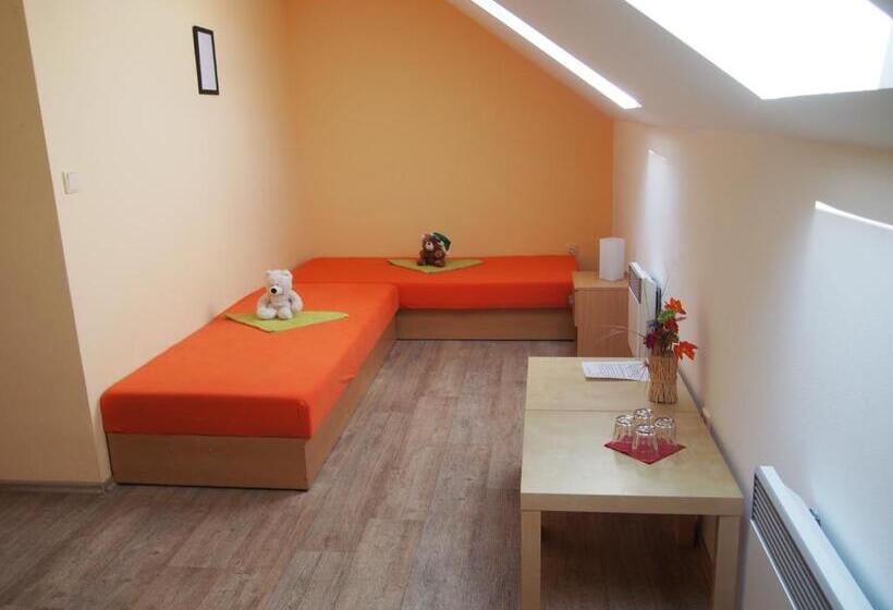 스탠다드 4인용 룸 공용 욕실, Penzion U Ivana