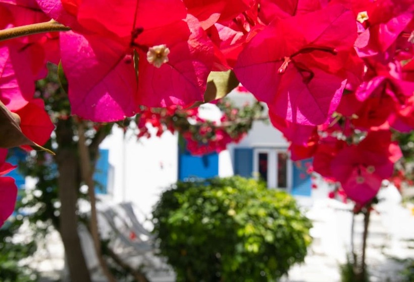 ガーデンビューのデラックストリプルルーム, Acrogiali Beachfront Hotel Mykonos