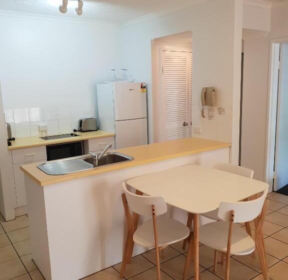 침실 1개 바다 전망 아파트, Cairns Beach Resort