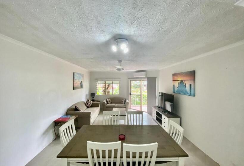 프리미엄 아파트 1 베드룸 바다 뷰, Cairns Beach Resort