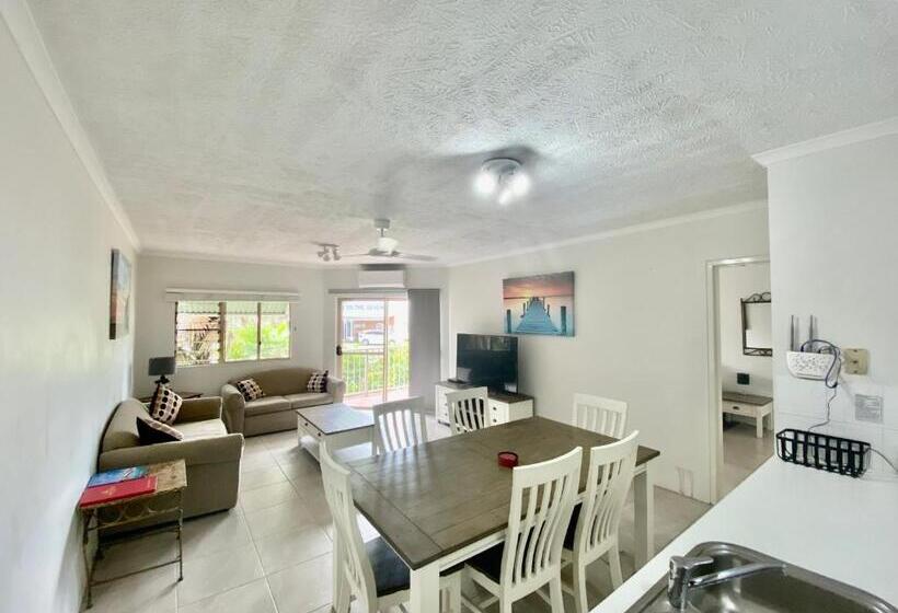 프리미엄 아파트 1 베드룸 바다 뷰, Cairns Beach Resort