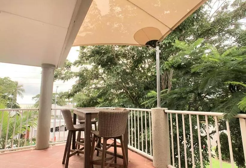 プレミアムアパートメント、1ベッドルーム 、オーシャンビュー, Cairns Beach Resort
