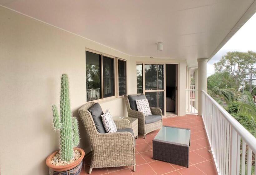 프리미엄 아파트 1 베드룸 바다 뷰, Cairns Beach Resort