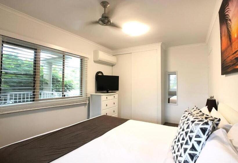 프리미엄 아파트 1 베드룸 바다 뷰, Cairns Beach Resort