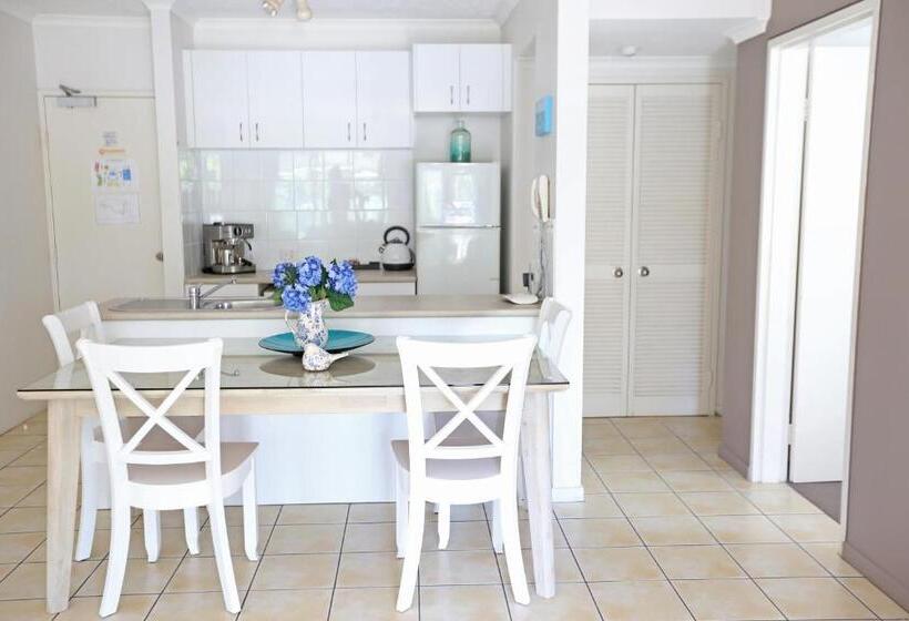 프리미엄 아파트 1 베드룸 바다 뷰, Cairns Beach Resort