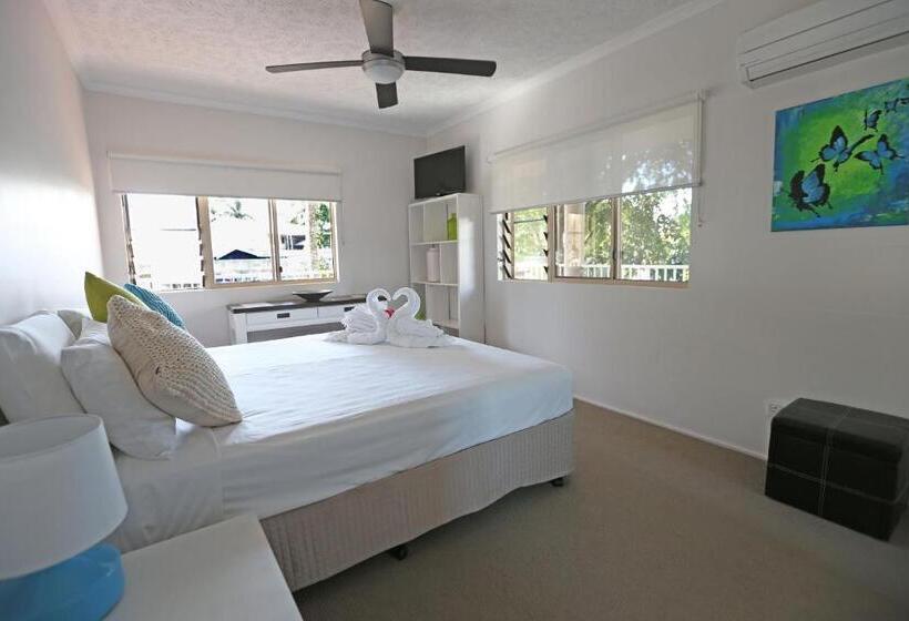 프리미엄 아파트 1 베드룸 바다 뷰, Cairns Beach Resort