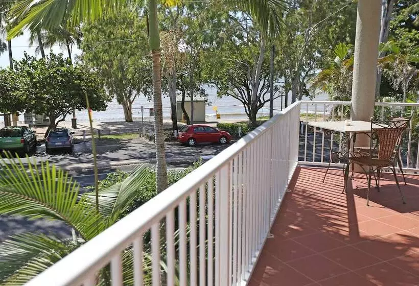 プレミアムアパートメント、1ベッドルーム 、オーシャンビュー, Cairns Beach Resort