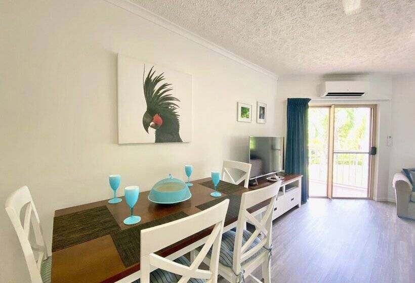 프리미엄 아파트 1 베드룸 바다 뷰, Cairns Beach Resort