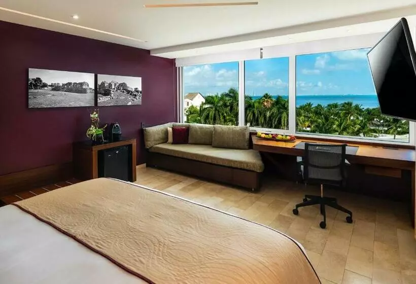 キングサイズベッドのクラシックルーム, Presidente Intercontinental Cancun Resort