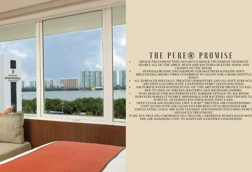 キングサイズベッドのクラシックルーム, Presidente Intercontinental Cancun Resort