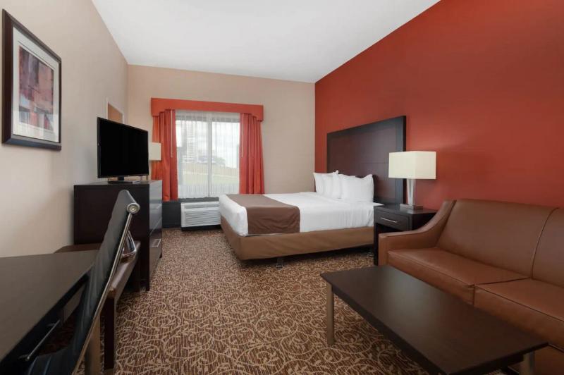 带大床的标准间, Wingate By Wyndham Atlanta Galleria/ Ballpark