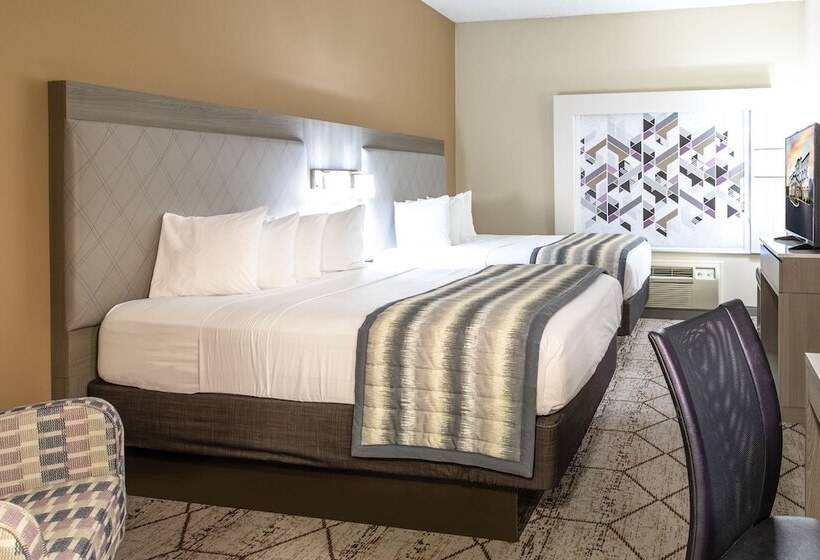 스탠다드 룸 더블 침대 2개, Wingate By Wyndham Charlotte Concord Mills/speedway