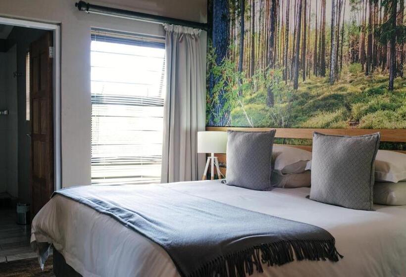 キングサイズベッドのデラックスルーム, Agapé Boutique Guesthouse Bothaville