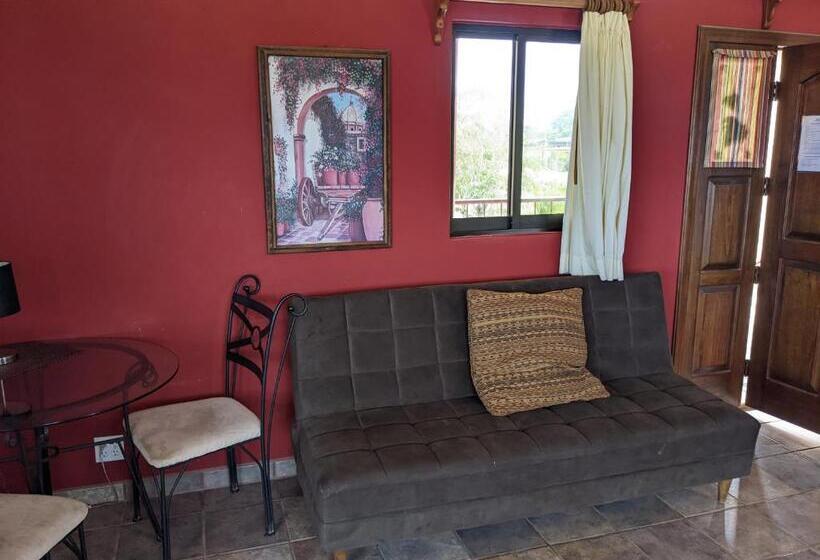 غرفة عائلية مطلّة علي البحر, Hacienda De Palmas