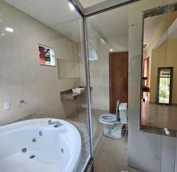 标准间带漩涡浴缸, Pousada Bambuzal