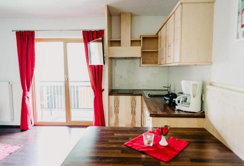 דירה בת חדר שינה 1 עם מרפסת, Gasthof Wunder