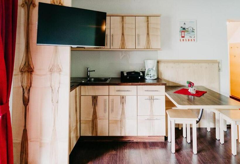 דירה בת חדר שינה 1 עם מרפסת, Gasthof Wunder