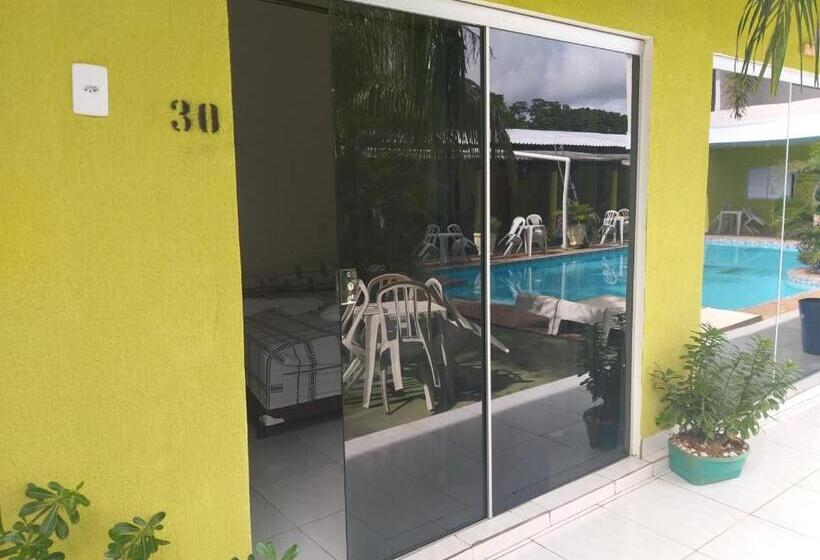 Номер Стандарт Вид на Бассейн, Pousada Aquarius