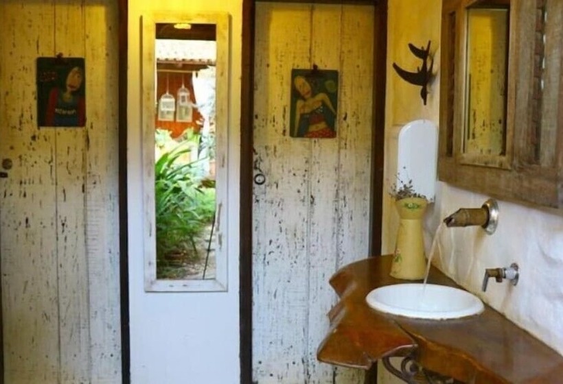 اتاق استاندارد با تخت دوبل, Pousada Bambu Brasil