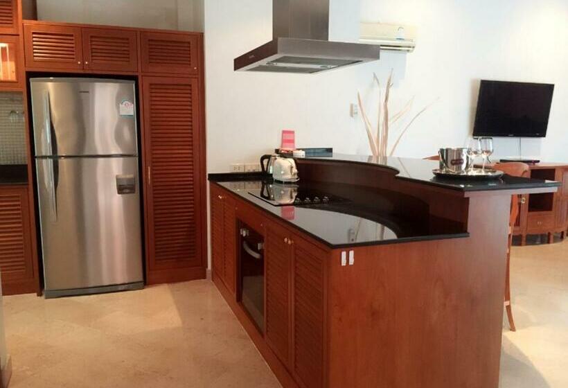 וילה דלוקס חדר שינה 1, Vip Chain Resort Pool Villa