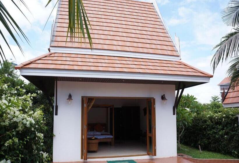 וילה דלוקס חדר שינה 1, Vip Chain Resort Pool Villa