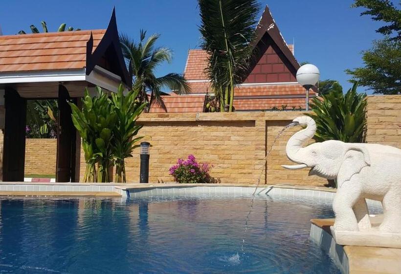 וילה עם 4 חדרי שינה, Vip Chain Resort Pool Villa